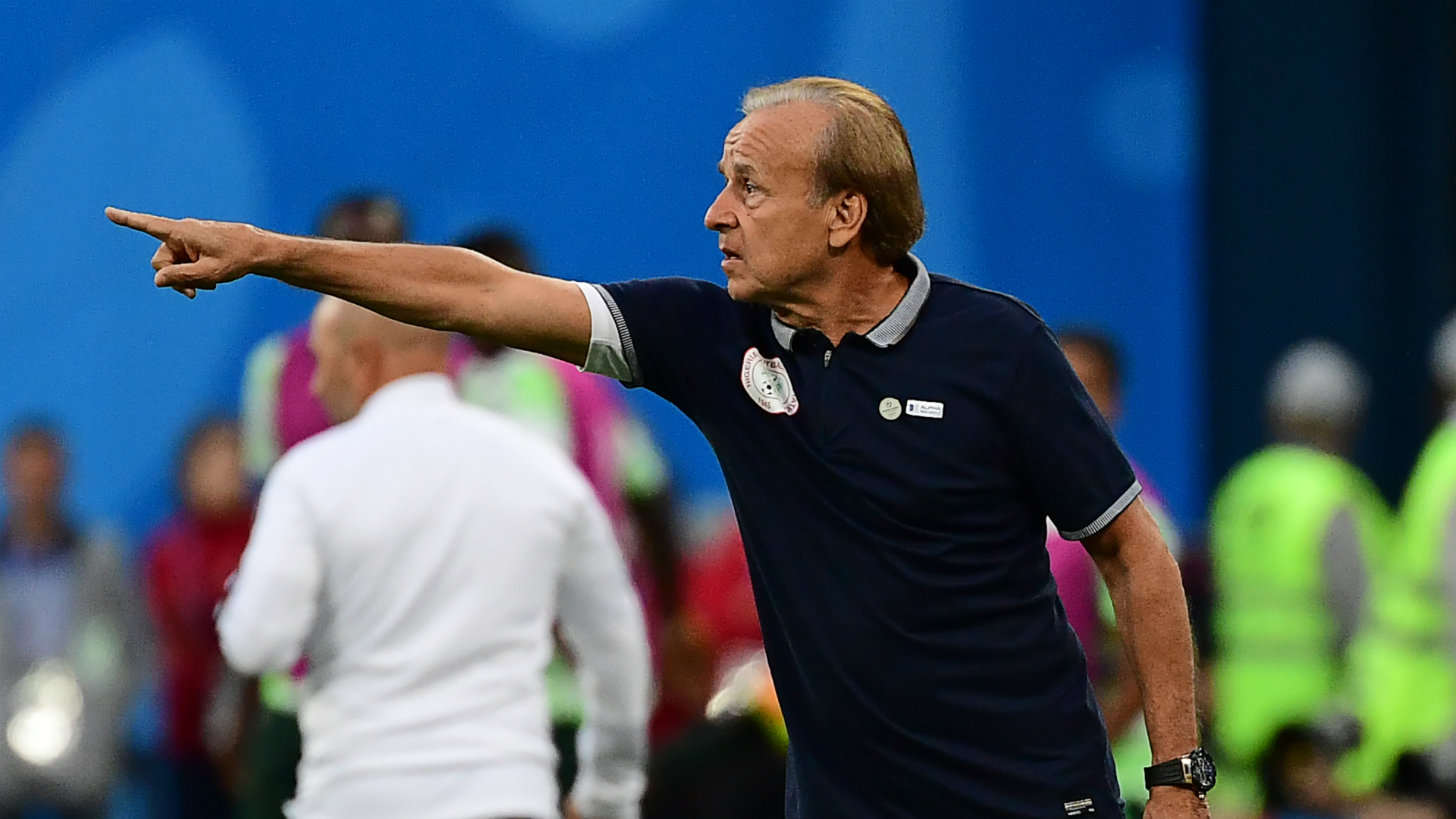 Nigeria v. Argentina - Gernot Rohr