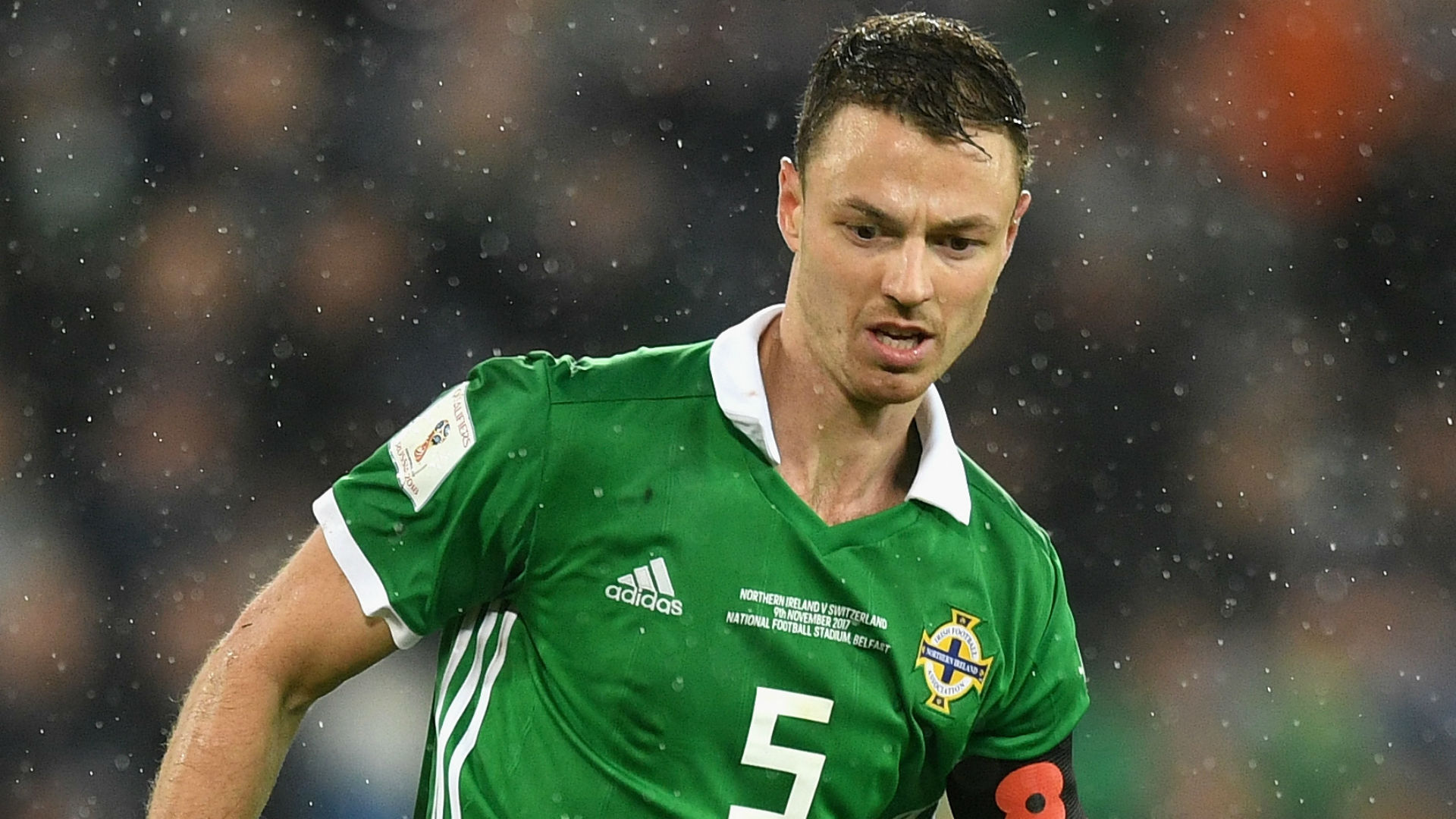 Jonny Evans Northern Ireland 2017