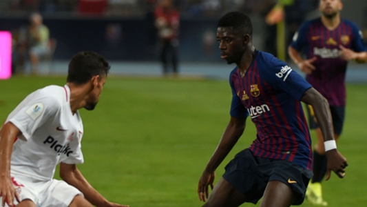 News from Barcelona: Ernesto Valverde praises Ousmane Dembele's "great quality" after the triumph of Supercopa