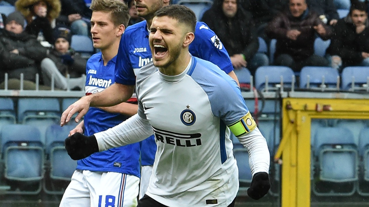 Risultati immagini per icardi samp inter