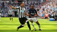 Ayoze Pérez & Kyle Walker-Peters : Newcastle United v Tottenham Hotspur