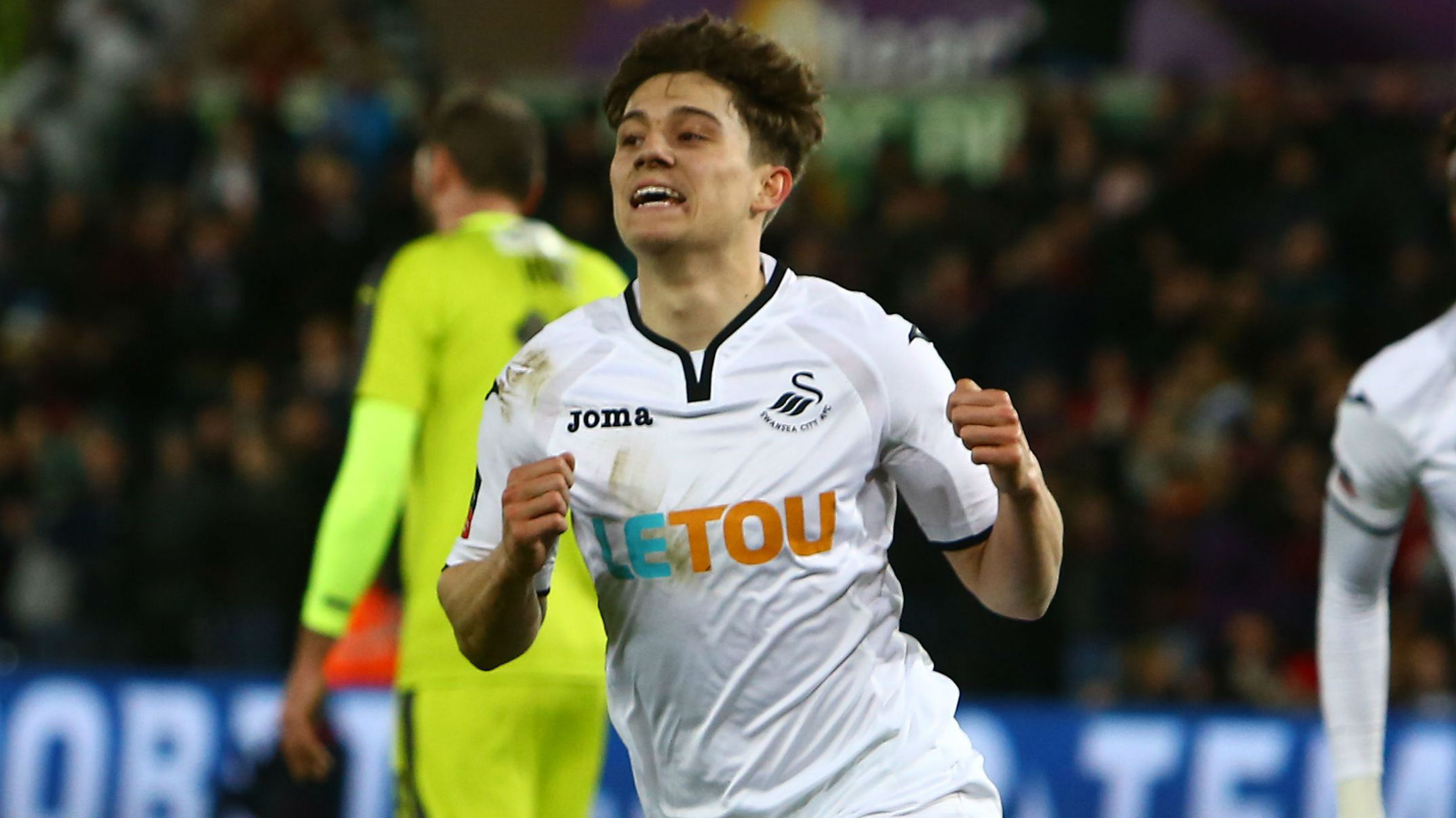 Daniel james of wales celebrates scoring the opening goal during the fifa world cup 2022 qatar qualifying match between wales and czech republic at. Daniel James Wales . Daniel James transfer news: Wales international due for ...