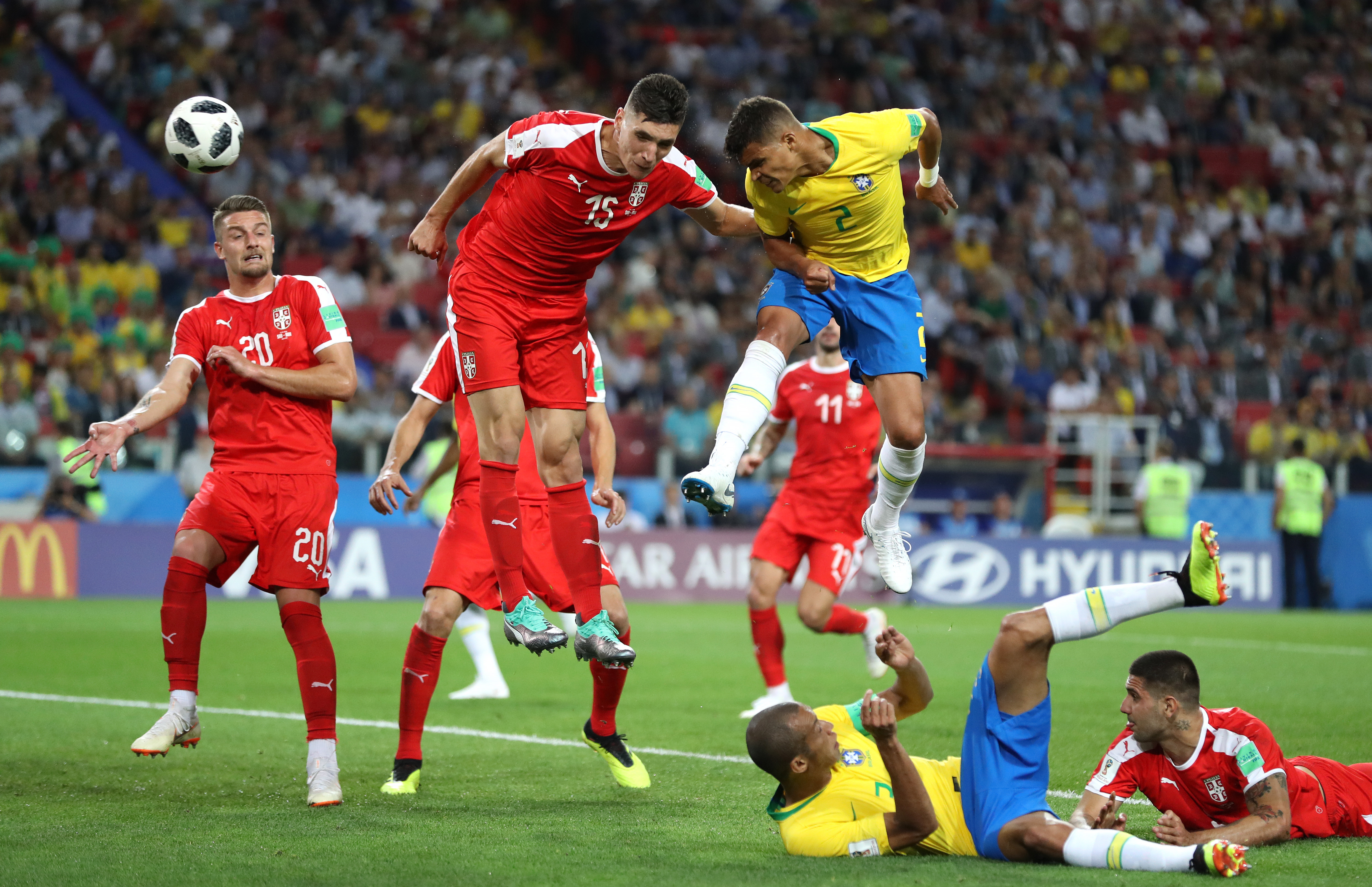 Serbia V Brasil Laporan Pertandingan 27 06 18 Piala Dunia Goalcom