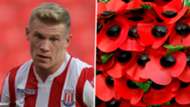 James McClean poppy intolerance