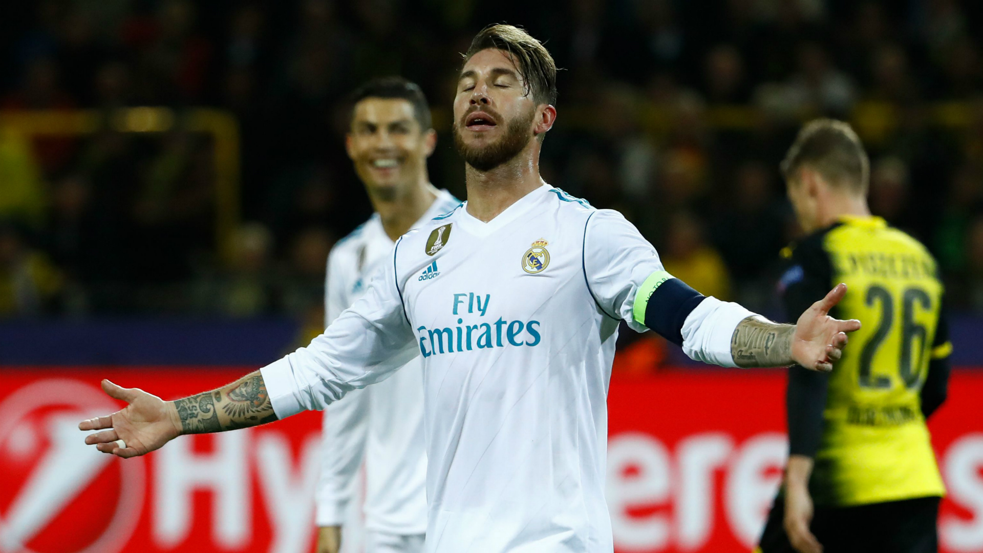 Sergio Ramos Real Madrid Borussia Dortmund