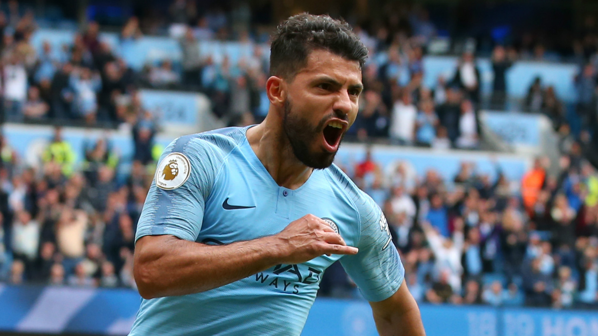 Sergio Aguero Manchester City 2018-19