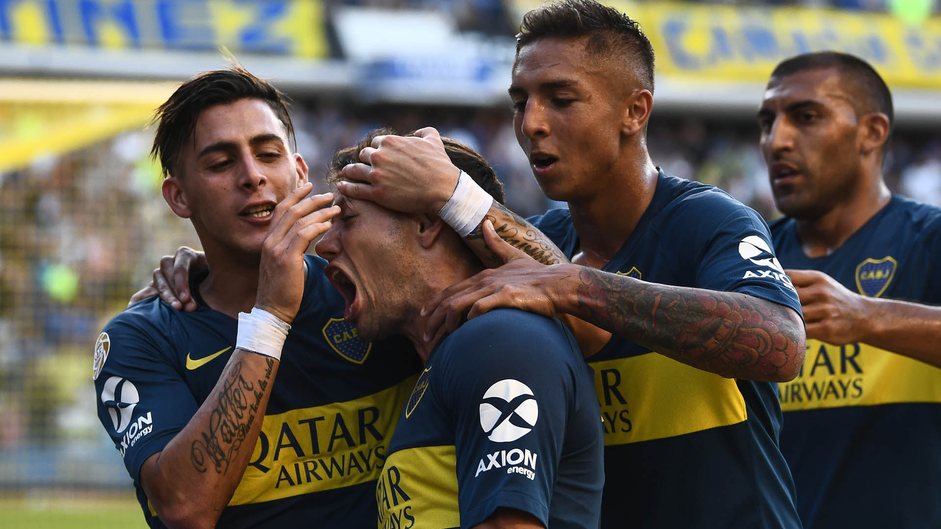 Boca Godoy Cruz Superliga Pavon Zarate Almendra Wanchope Abila 030219