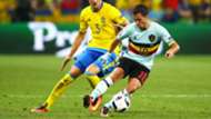 Eden Hazard against Sweden