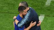 Eden Hazard & Maurizio Sarri