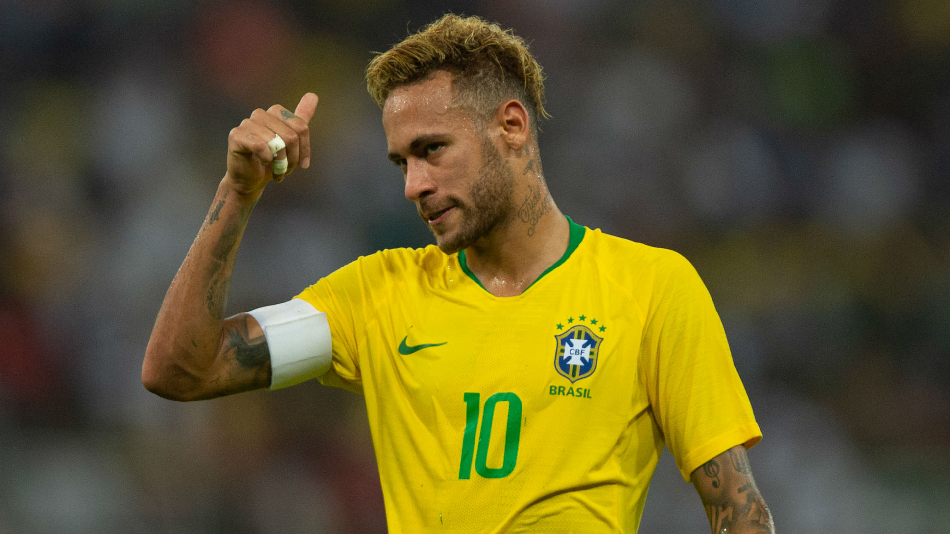 Neymar Brasil Argentina 16 10 2018