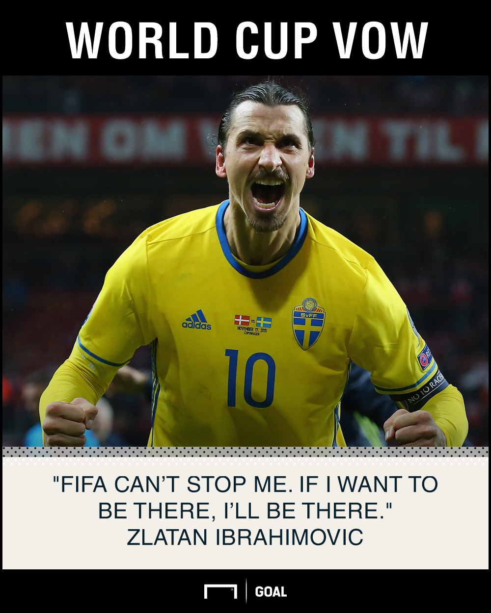 World Cup 2018 Zlatan Ibrahimovic Says FIFA Cant Stop Him Playing
