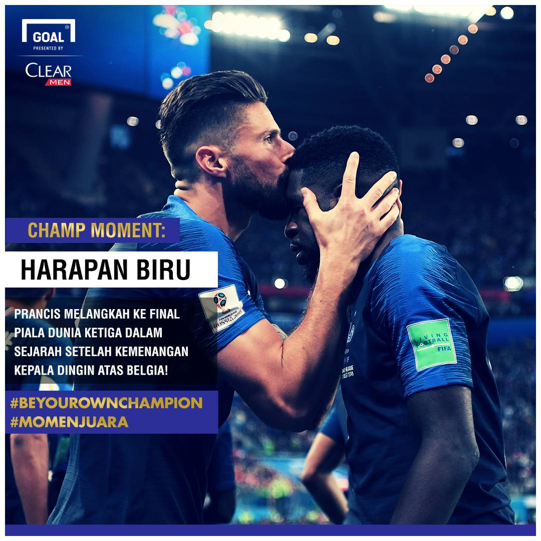 Champ Moment Piala Dunia 2018 Harapan Juara Prancis Kian Membara