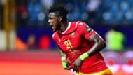 Guinea's forward Sory Kaba celebrates his goal during the 2019 Africa Cup of Nations
