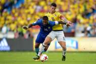 James Rodríguez Colombia - Paulinho Brasil Eliminatoria Sudamericana 05092017