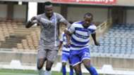 Kepha Aswani (Nakumatt) v Musa Mudde AFC Leopards.