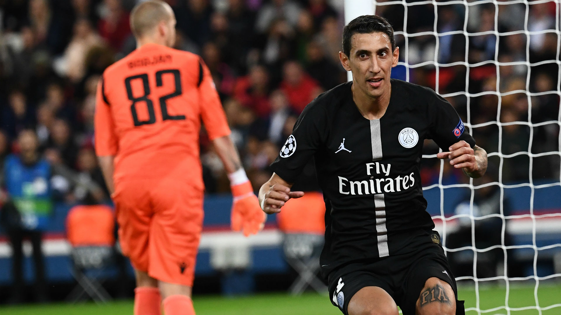 Angel Di Maria PSG Red Star Belgrad UEFA Champions League 03102018