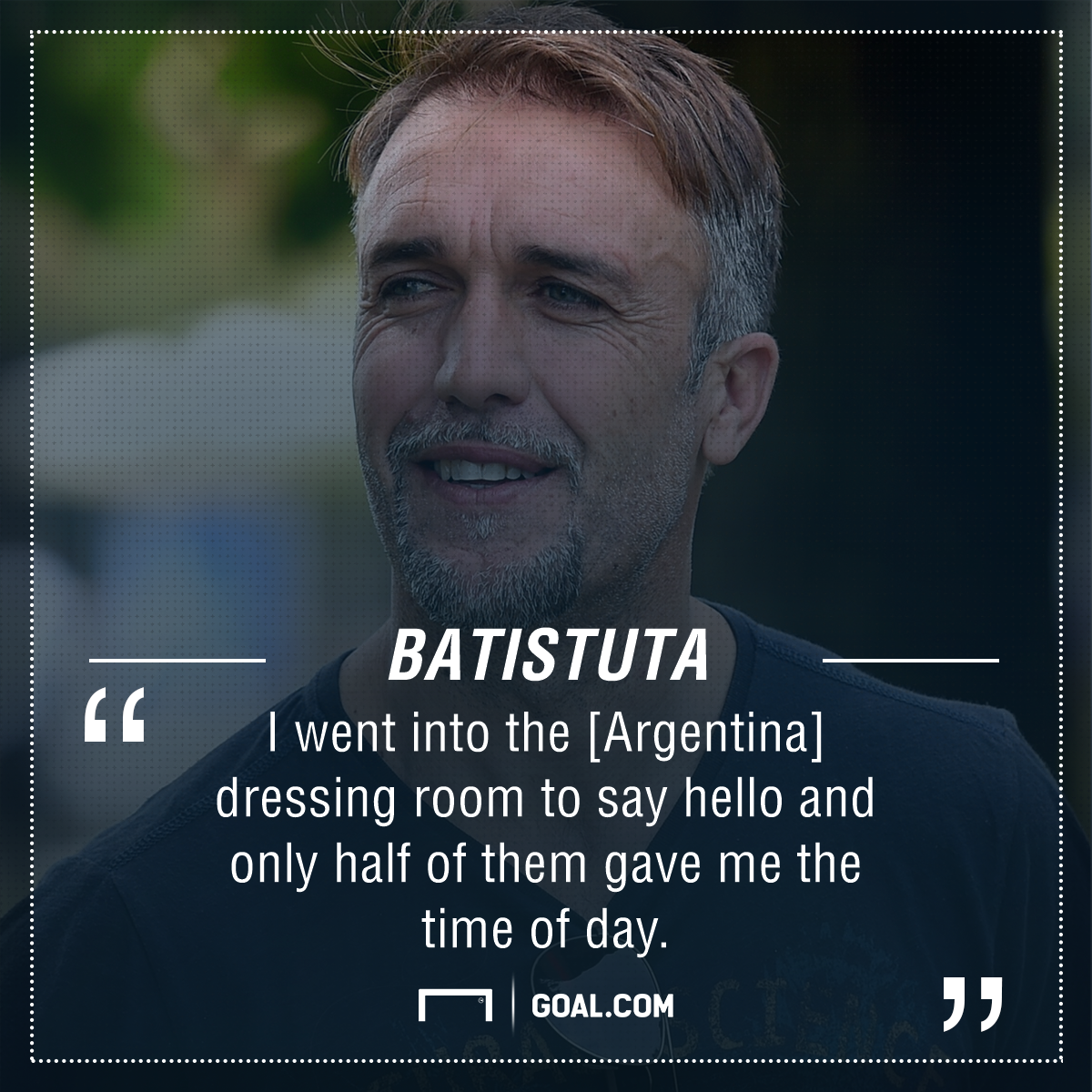 Whatever happened to Batistuta? The Argentine goal machine who begged 