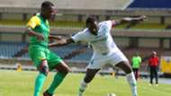 Sony Sugar striker Enock Agwanda v Kariobangi Sharks