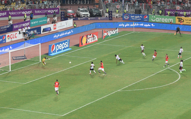 ماذا قدم محمد صلاح أمام أوغندا بخلاف الهدف؟ 3 Mohamed Salah with Egypt - by mahmoud maher