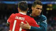 James Rodríguez - Cristiano Ronaldo Bayern - Real Madrid Champions League 2018