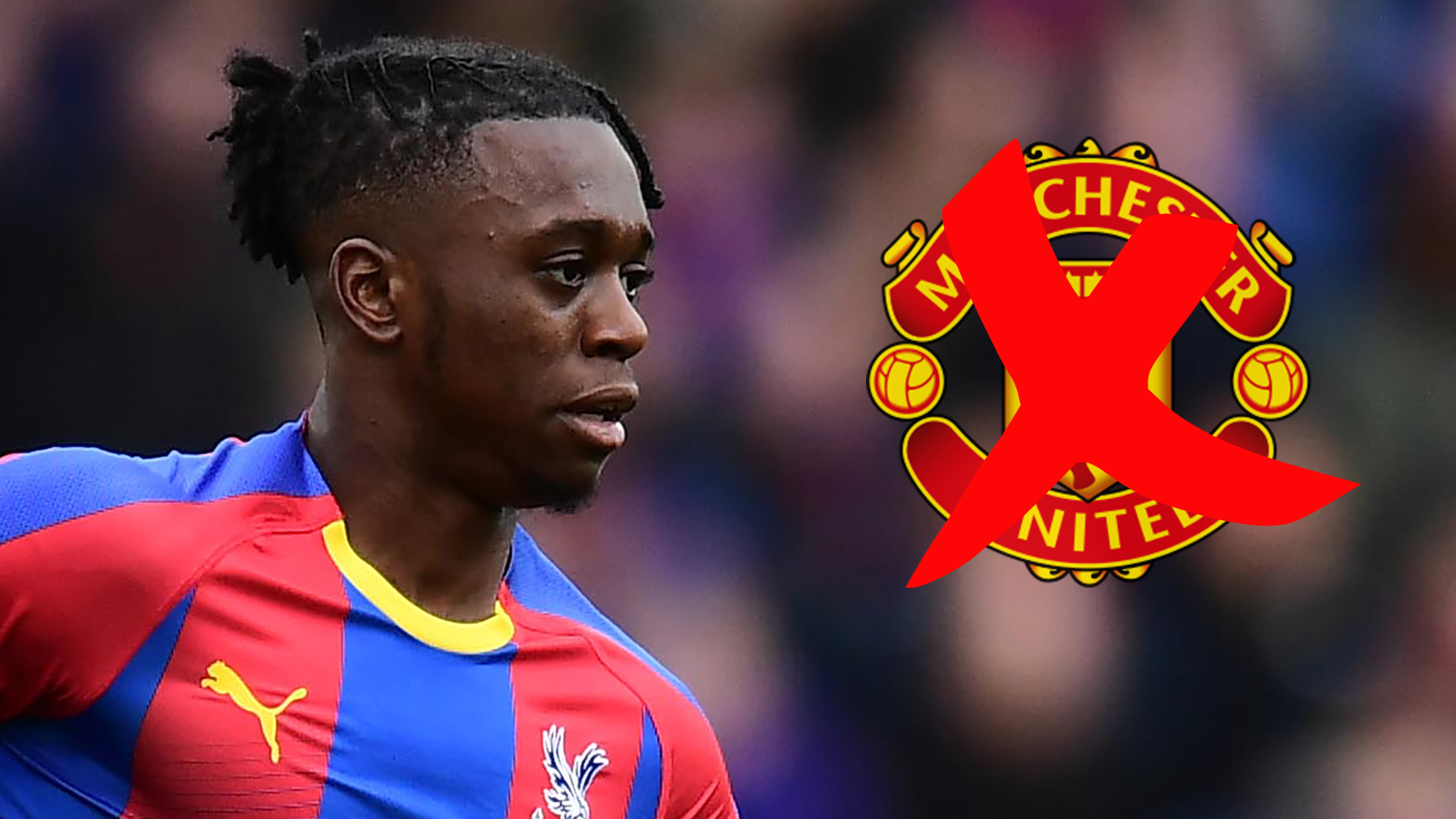 Aaron Wan Bissaka Crystal Palace Man Utd