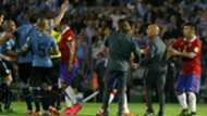 Jorge Sampaoli Diego Godin Uruguay Chile 17112015