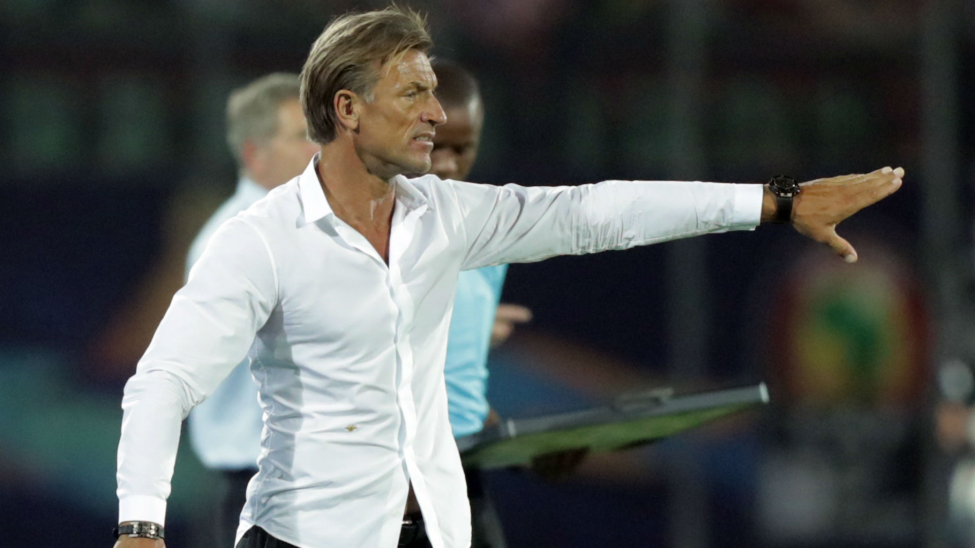 Moroccan coach Hervé Renard.