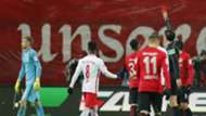 Frankfurt red card