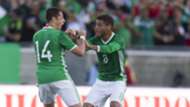 Chicharito Javier Hernandez Jonathan dos Santos Mexico