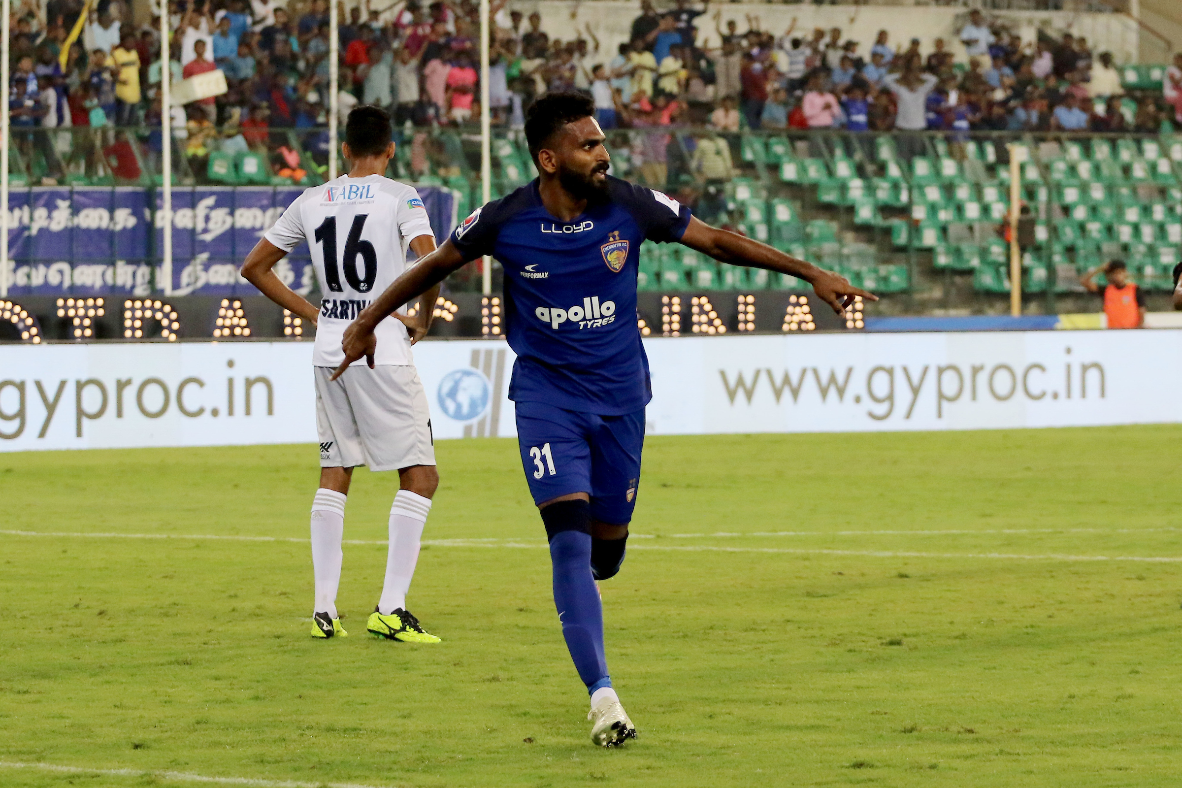 CK Vineeth Chennaiyin City of Pune