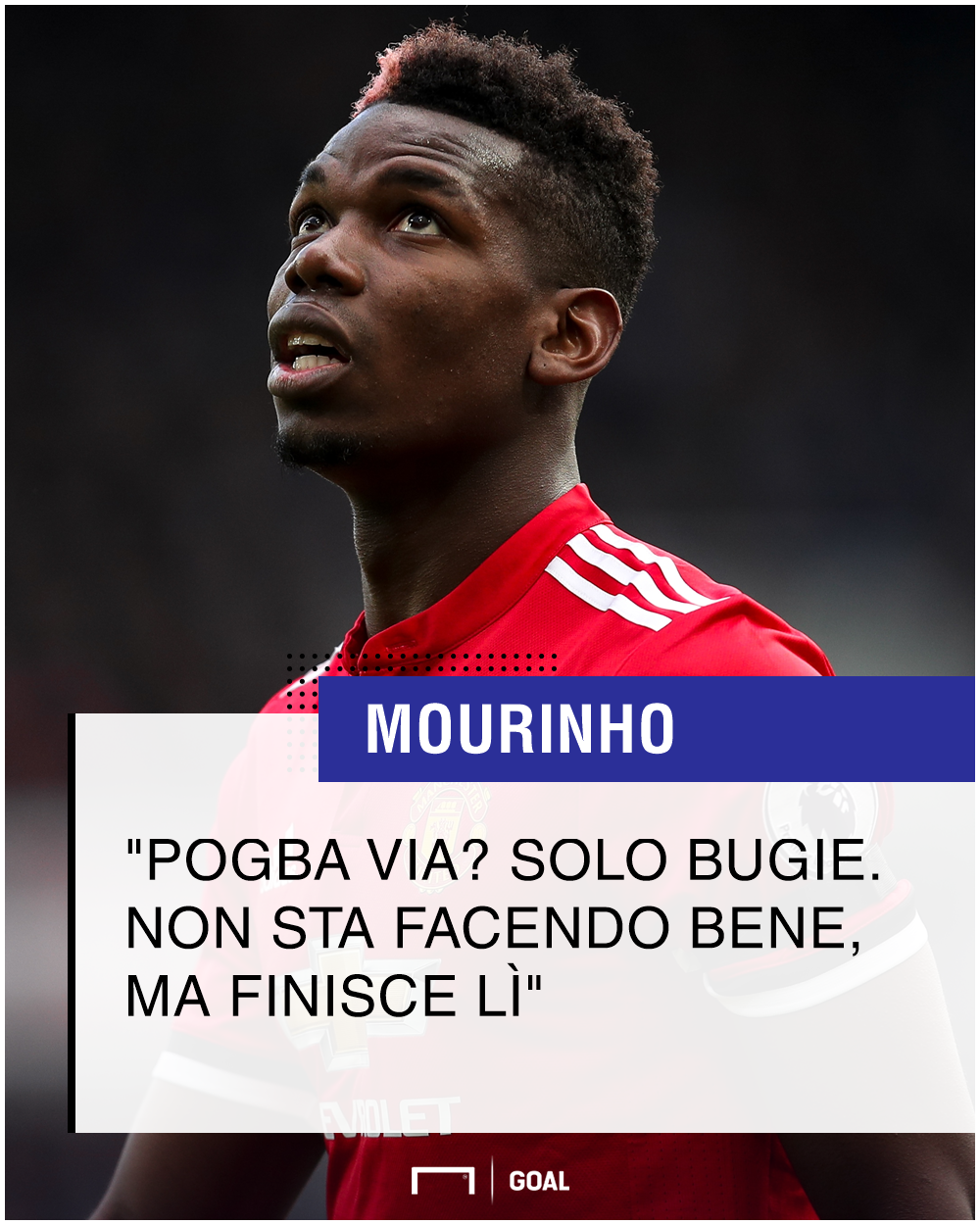 Mourinho: 'Rapporto difficile con Pogba? Una grande menzogna' Mourinho: 'Rapporto difficile con Pogba? Una grande menzogna'