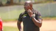 Ulinzi Stars coach Dunstan Nyaudo in FKF Shield Cup.
