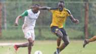 Gor Mahia striker Jacques Tuyisenge v Eugine Asike