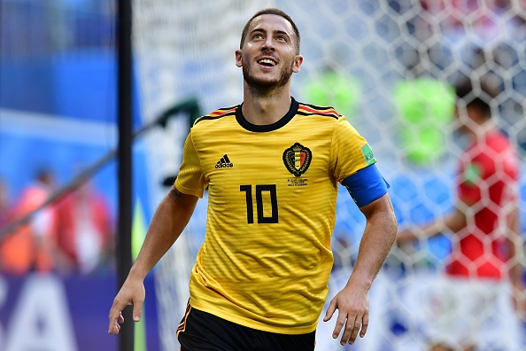 Eden Hazard Bélgica Copa 2018