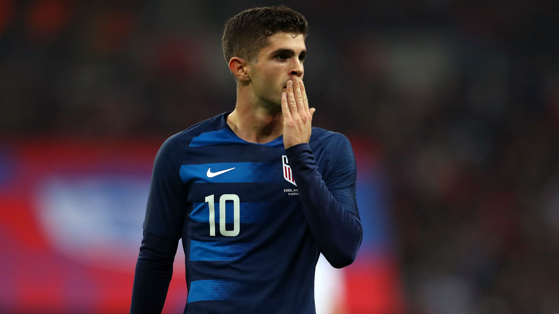 Christian Pulisic United States USMNT England 15112018