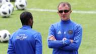Rhulani Mokwena & Milutin Sredojevic, Orlando Pirates, May 2018