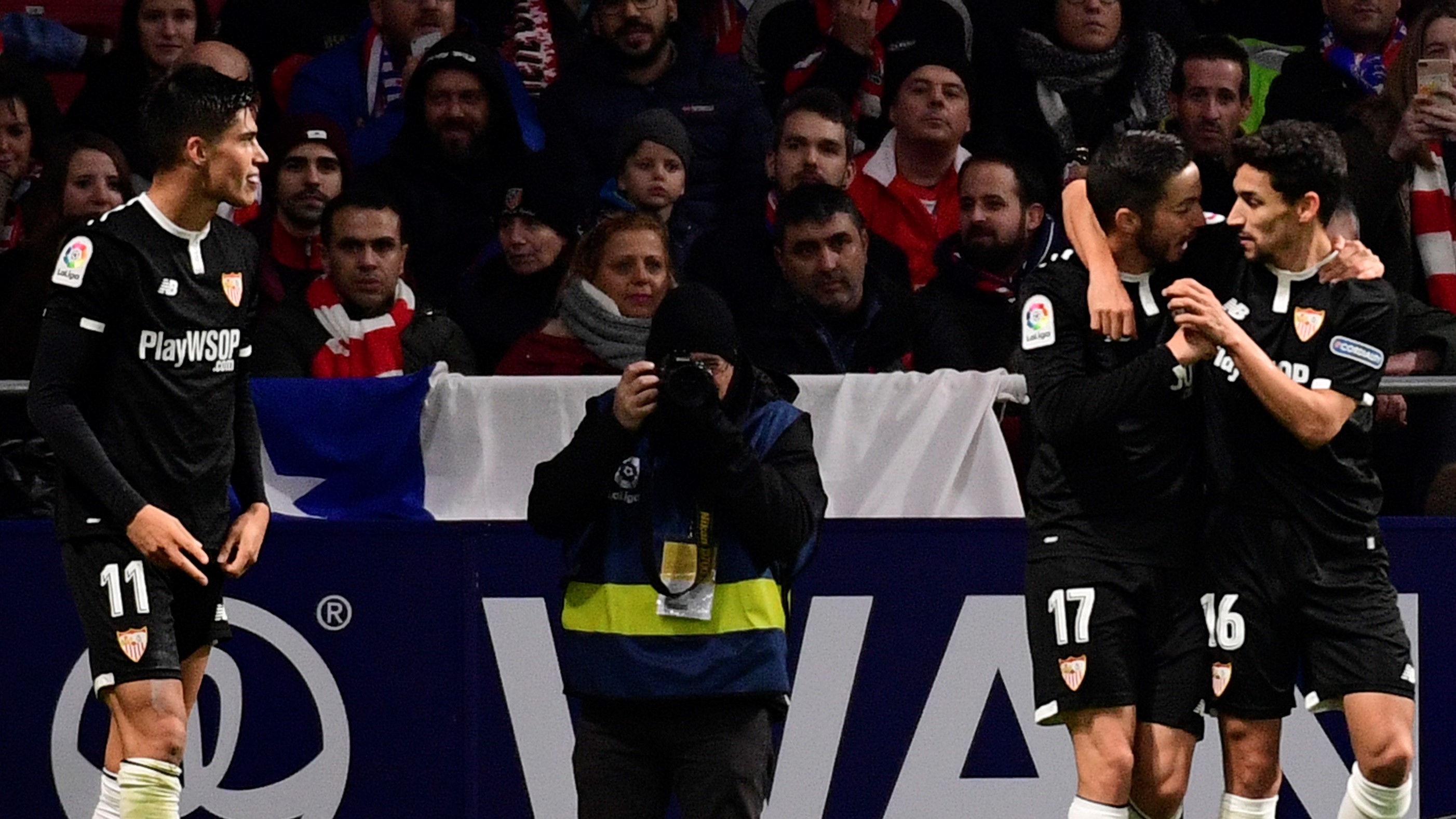 Sevilla sorprendió al Atlético en Madrid Sevilla sorprendió al Atlético en Madrid