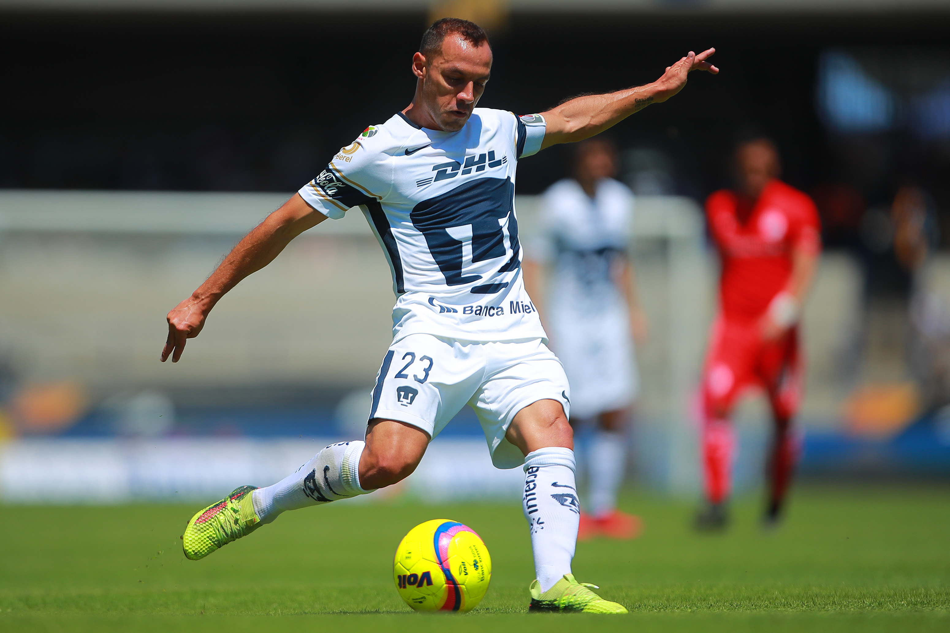Marcelo Díaz durante su etapa con Pumas