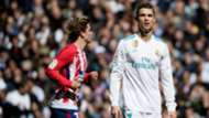 Antoine Griezmann Cristiano Ronaldo Real Madrid Atletico LaLiga
