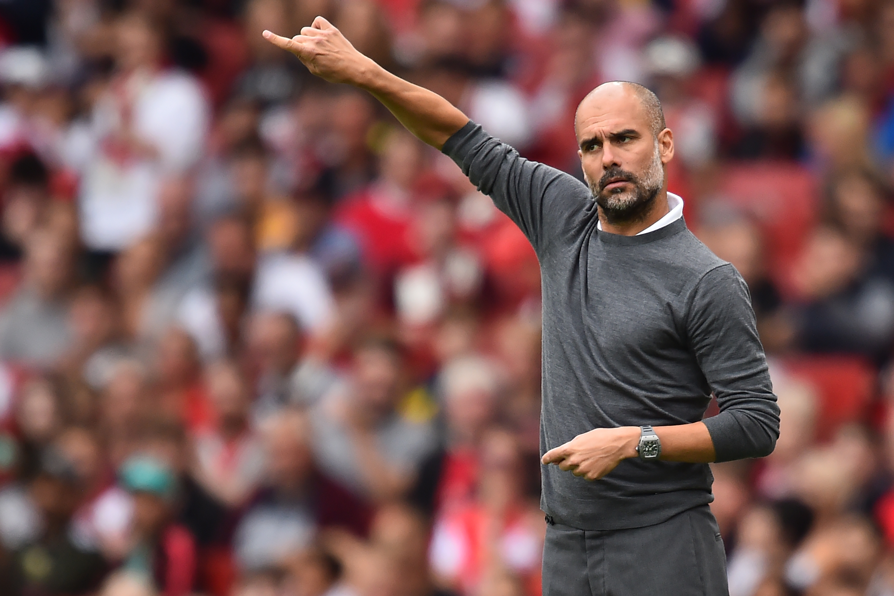 Pep Guardiola Arsenal Manchester City