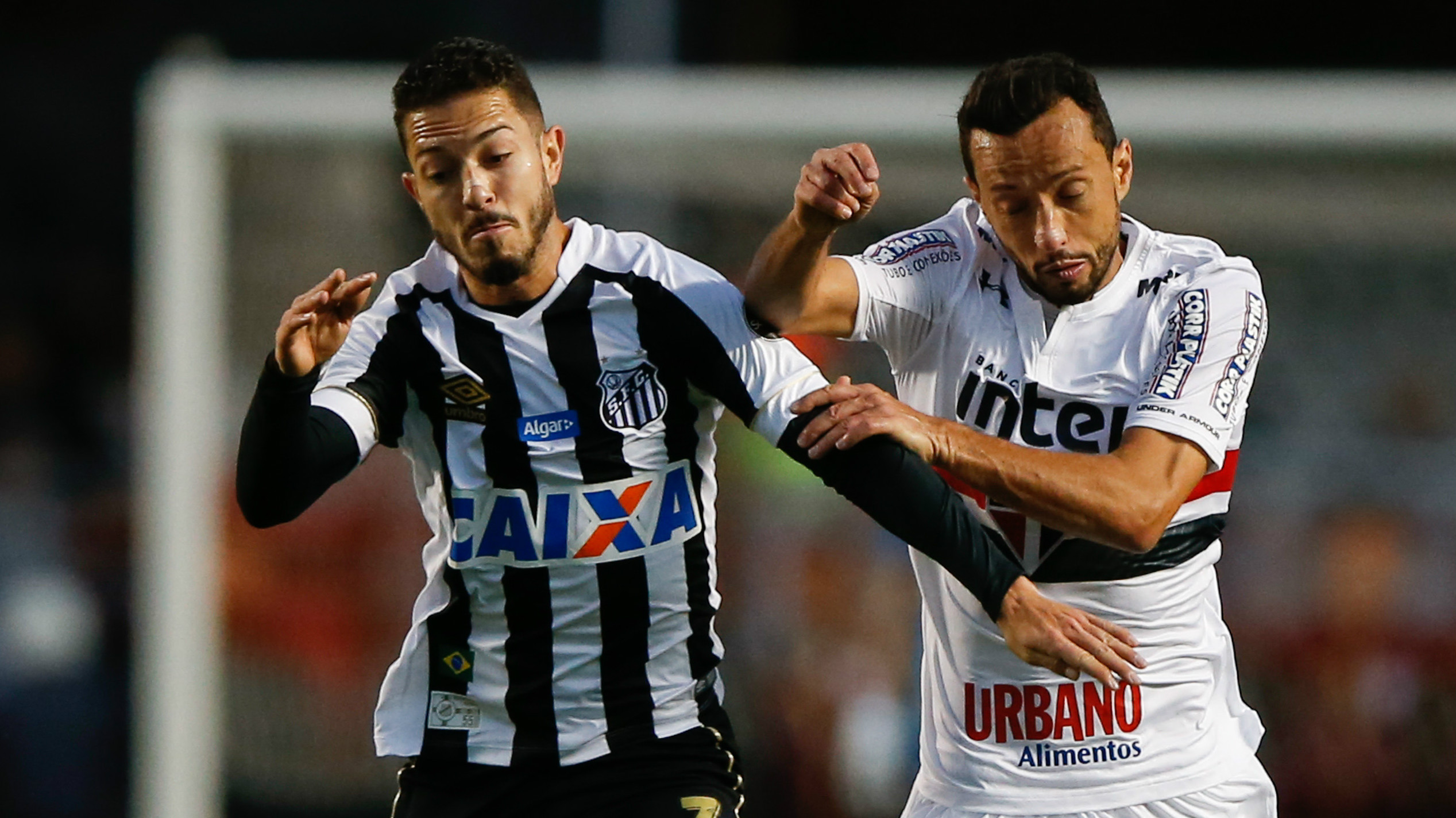Nene e Jean Mota - São Paulo x Santos - 05/2018