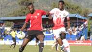 Masoud Juma of Harambee Stars v Libya.