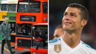 Jose Mourinho Bus Cristiano Ronaldo