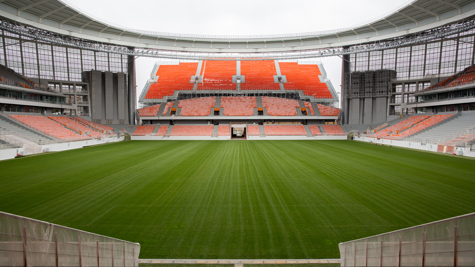 Russland Stadion Tribüne Außerhalb Russland Stadion Tribüne Außerhalb