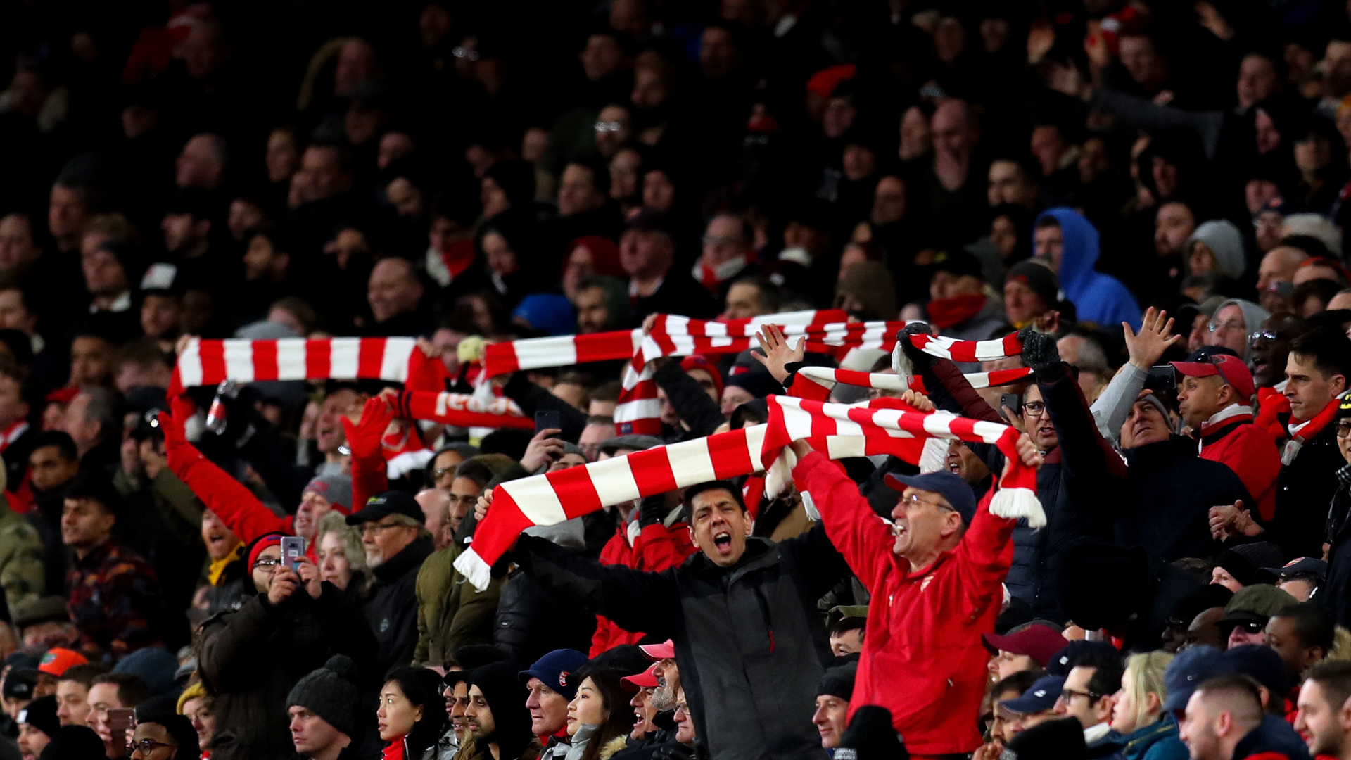 Fans of Arsenal / Emirates