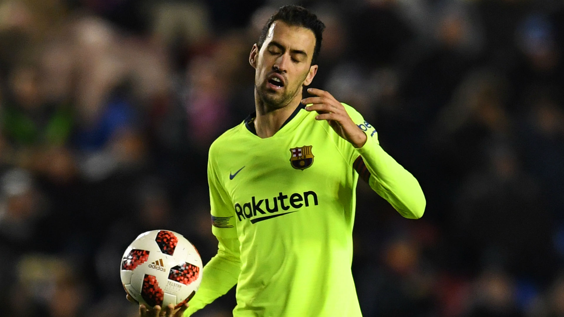 Sergio Busquets Barcelona Levante Copa del Rey 2019