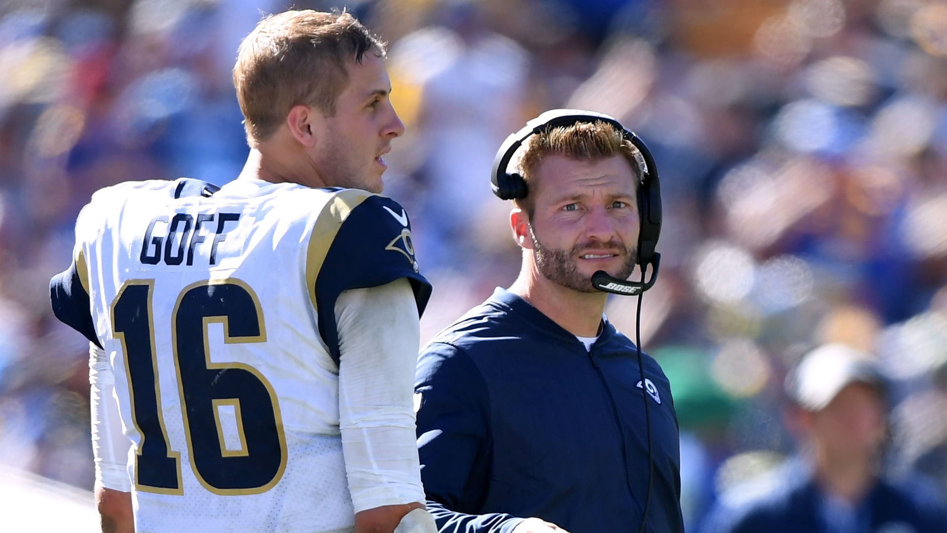 Sean McVay Jared Goff LA Rams