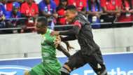 Tapiwa Chawapiwa, Baroka FC & Happy Jele, Orlando Pirates, December 2018