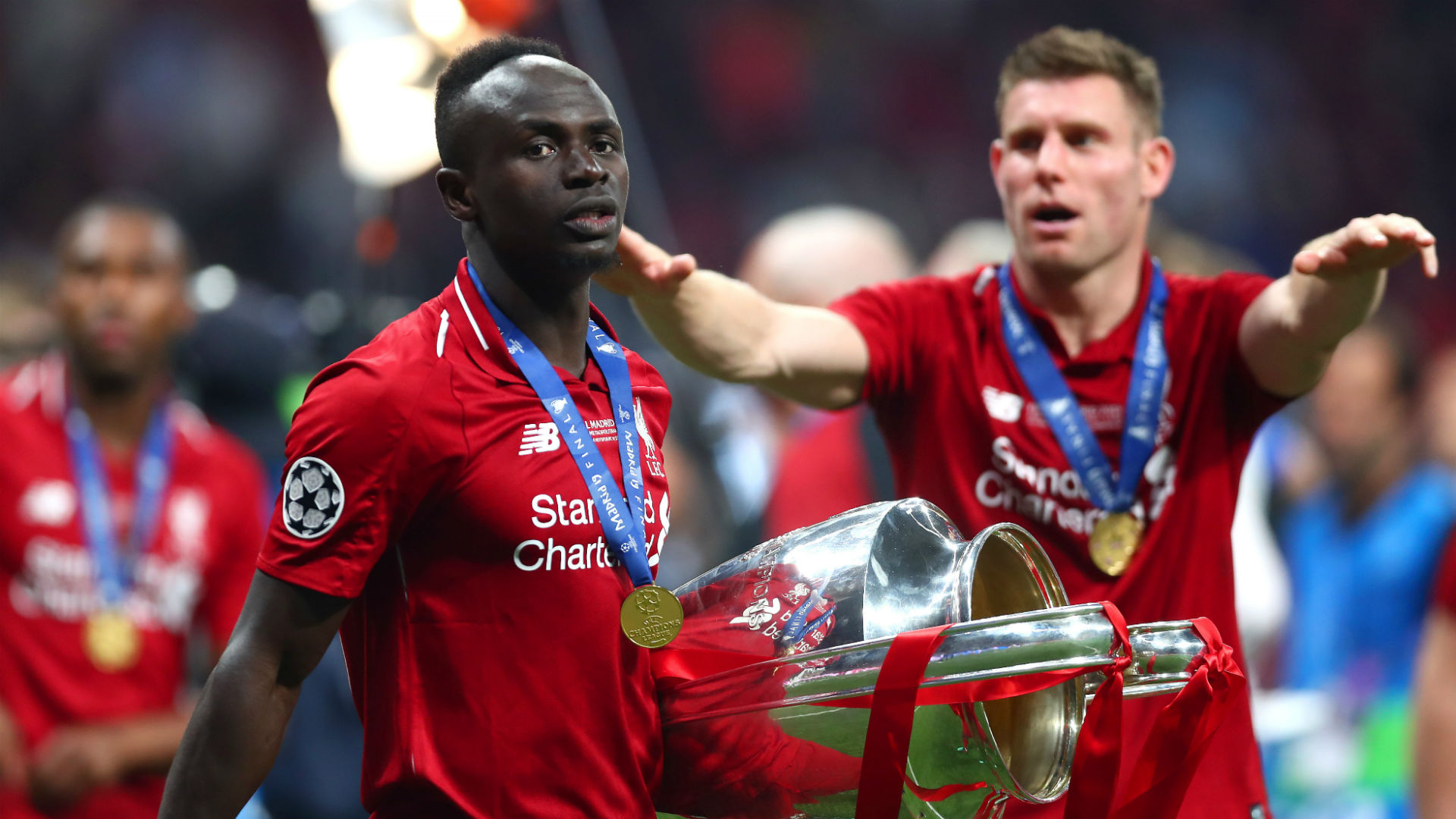 Sadio Mane final of the Liverpool Champions League 2019