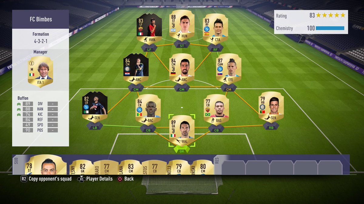 Fifa 18 New Squad Update